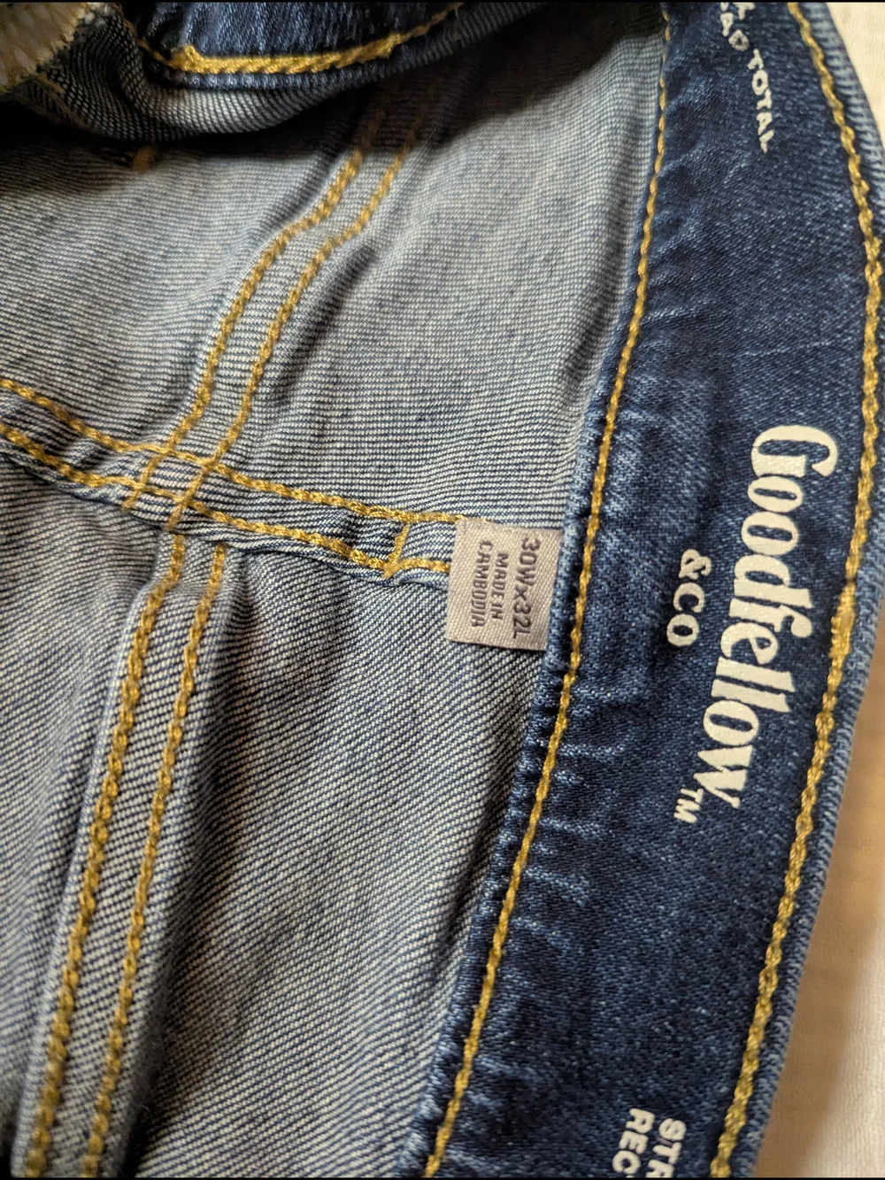 Goodfellow & Co Men’s Dark Blue Relaxed Jeans